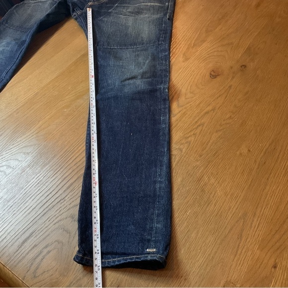 Mr. Completely Skinny Medium Wash Zipper Selvedge Denim Jeans Size 29 - Picture 12 of 15